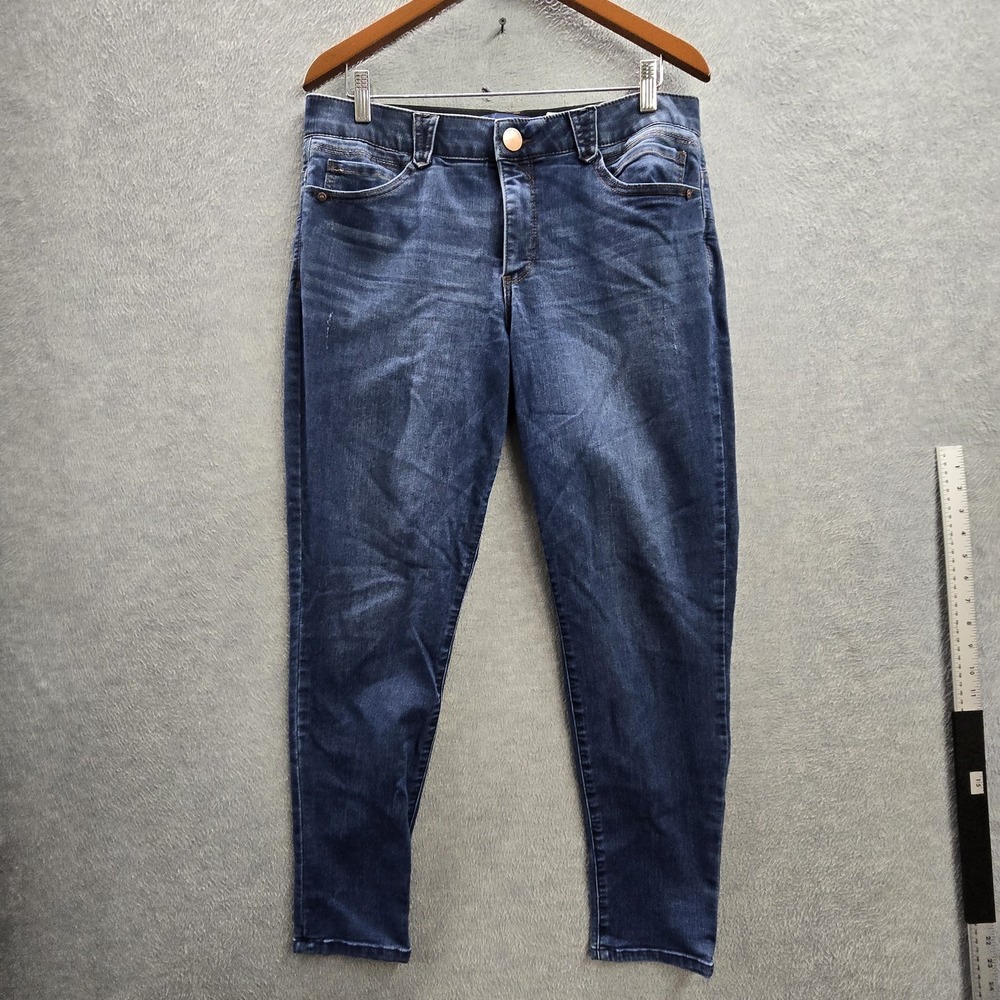 Democracy Women Jeans 14 Blue Denim Absolution Slim 26" Inseam